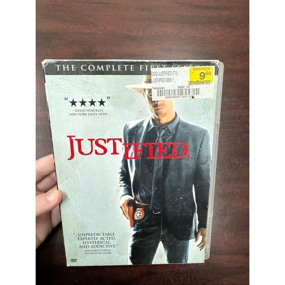 Justified The Complete First Season DVD Tv Show